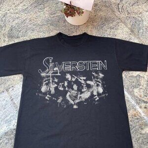 Black T-shirt  Band Silverstein